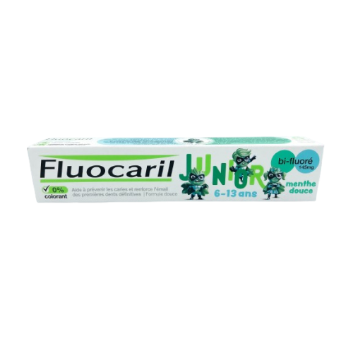 FLUOCARIL JUNIOR 6-13 ANS Bi-Fluoré 145mg Menthe Douce - 75ml