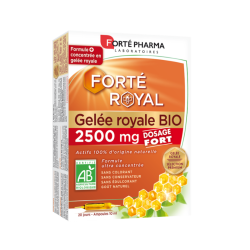 FORTÉ PHARMA FORTÉ ROYAL GELÉE ROYALE BIO 2500MG - 20 Ampoules