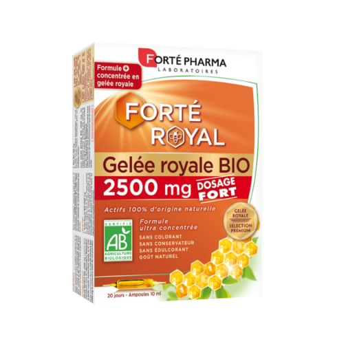 FORTÉ PHARMA FORTÉ ROYAL Gelée Royale BIO 2500mg - 20 Ampoules