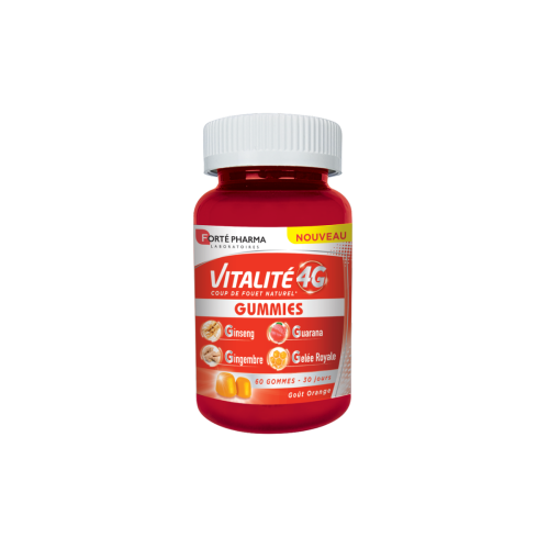 FORTE PHARMA VITALITE 4G Orange Flavor - 60 Gummies