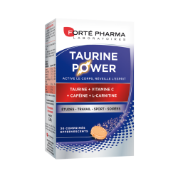 FORTÉ PHARMA TAURINE POWER - 30 Comprimés Effervescents