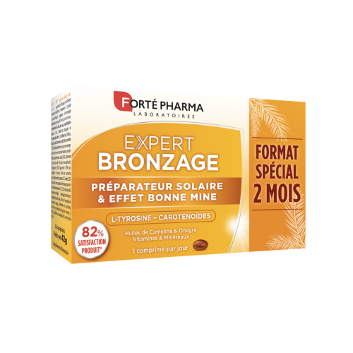 FORTÉ PHARMA EXPERT BRONZAGE Préparateur Solaire - 56 Comprimés