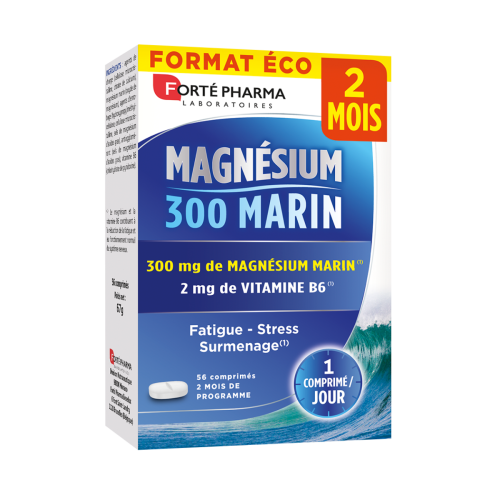 Forté Pharma Magné 300 Marin 56 Comprimés