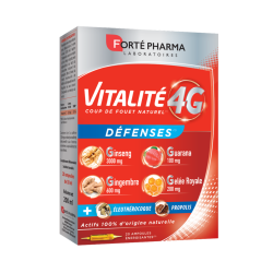 FORTÉ PHARMA VITALITÉ 4G Défenses - 20 Ampoules