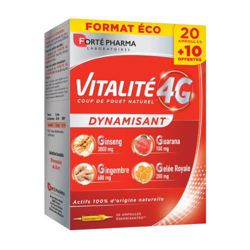 FORTÉ PHARMA Vitalité 4G energizing 30 phials