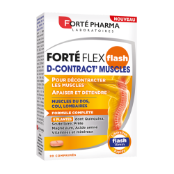 FORTÉ PHARMA FLEX FLASH D-CONTRACT MUSCLES - 20 Comprimés