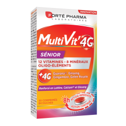 FORTÉ PHARMA MULTIVIT' 4G Sénior - 30 Comprimés