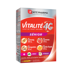 FORTÉ PHARMA VITALITÉ 4G Sénior - 20 Ampoules