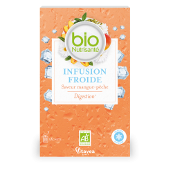 VITAVEA INFUSION FROIDE Digestion Saveur Mangue Pêche - 20