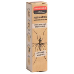 MANOUKA RECHARGE Bracelet Anti-Moustiques - 6ml