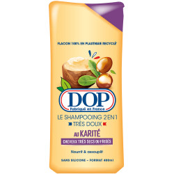 DOP SHAMPOOING 2-EN-1 TRÈS DOUX Karité - 400ml