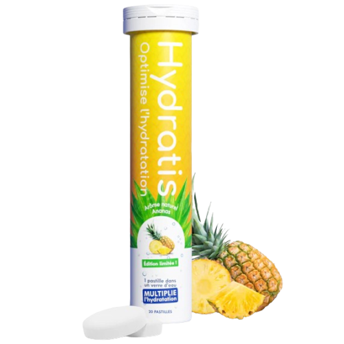 HYDRATIS PASTILLES D'HYDRATATION Ananas - 20 Pastilles