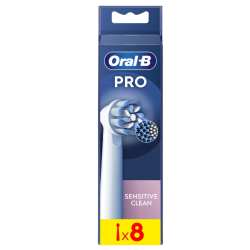 ORAL-B PRO SENSITIVE CLEAN Brossettes - 8 Têtes