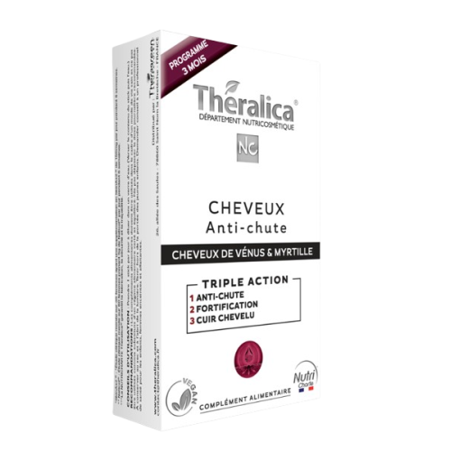 THERALICA Anti Chute de Cheveux Cure 3 Mois - 90 Gélules