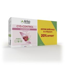 ARKOPHARMACIE CYSCONTROL Canneberge - 2X20 Sachets