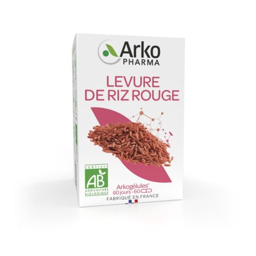 ARKOGÉLULES Levure de Riz Rouge Bio - 60 Gélules