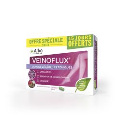 VEINOFLUX Jambes Légères Circulation & Drainage Red Vine - 60 Capsules