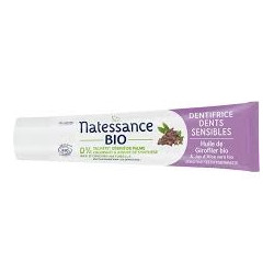 NATESSANCE DENTIFRICE BIO Dents Sensibles - 75ml