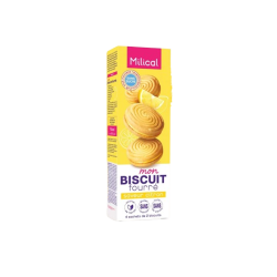 MILICAL BISCUITS Fourrés Saveur Citron - 12 Biscuits