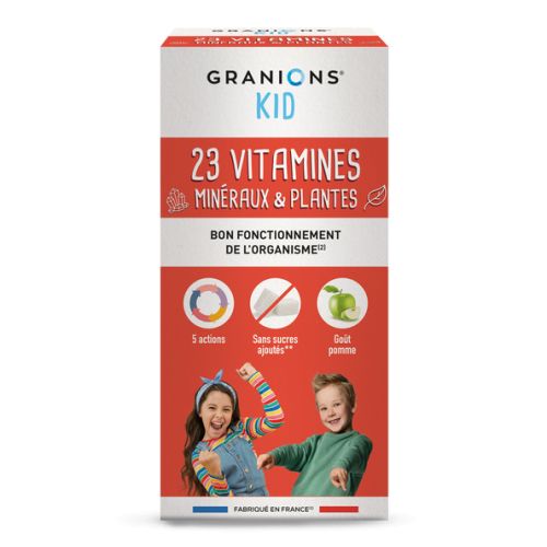 GRANIONS KID 23 Vitamines Minéraux et Plantes - 200ml