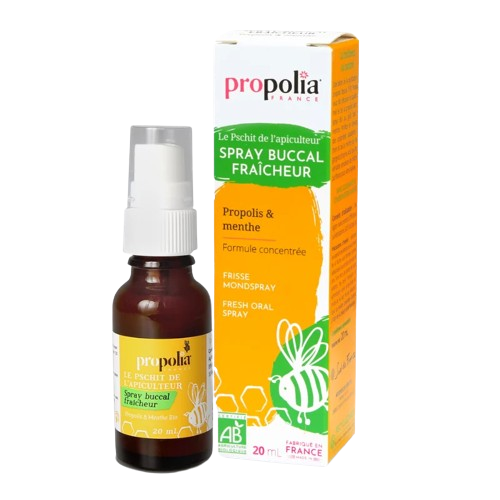 PROPOLIA SPRAY BUCCAL FRAÎCHEUR Propolis & Menthe - 20ml