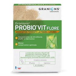 GRANIONS PROBIO'VIT FLORE - 10 Gélules