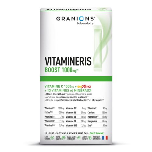 GRANIONS VITAMINERIS Boost 1000mg - 10 Sticks