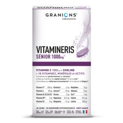 GRANIONS VITAMINERIS Senior - 30 Comprimés Effervescents