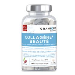 GRANIONS COLLAGENE + BEAUTE A croquer Cerise - 180 Comprimés