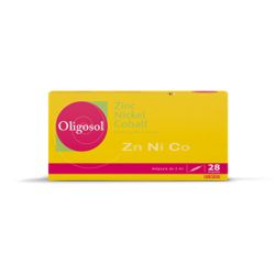 OLIGOSOL Zinc Nickel Cobalt - 28 ampoules