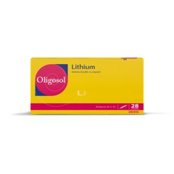 OLIGOSOL Lithium - 28 ampoules