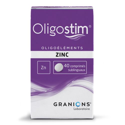 Oligostim zinc 40 comprimés sublinguaux