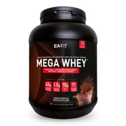 EAFIT MEGAWHEY Saveur Chocolat Construction Musculaire - 750g