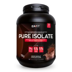 EAFIT PURE ISOLATE Saveur Chocolat Construction Musculaire 750g