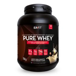 EAFIT PURE WHEY Vanilla Hazelnut Flavour Muscle Building - 750g