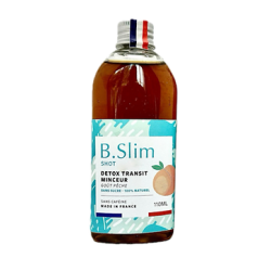 B.SLIM SHOT Détox Transit Minceur Goût Pêche - 110ml