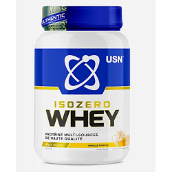 USN ISOZERO WHEY Protéines Parfum Vanille - 750g