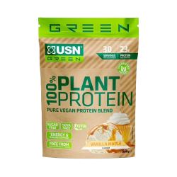 USN GREEN PLANT 100% PROTEIN Goût Vanille Érable - 900g