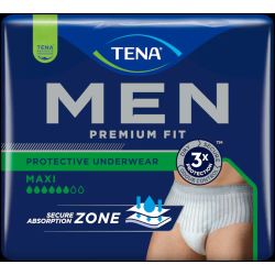 TENA MEN PREMIUM FIT MAXI Level 4 Taille M - 10 Sous-Vêtements