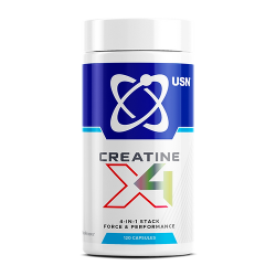 USN CREATINE X4 Force et Performance - 120 Capsules