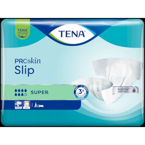 TENA PROSKIN SLIP SUPER Taille M - 28 Sous-Vêtements pour Incontinence