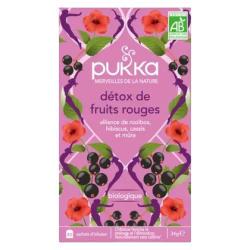 PUKKA INFUSION Detox de Fruits Rouges - 20 Sachets