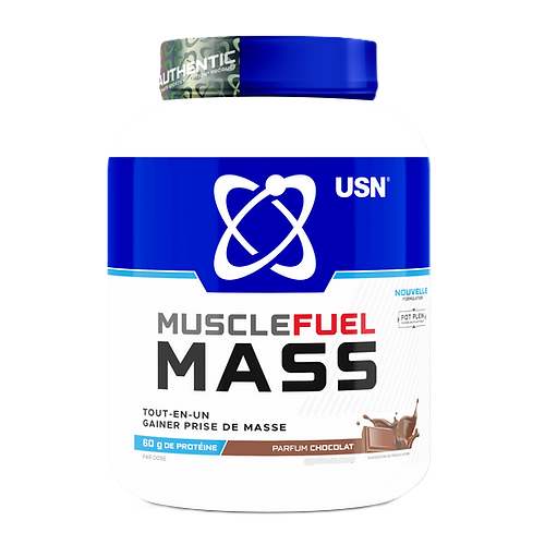 USN MUSCLE FUEL MASS Gainer Prise de Masse Parfum Chocolat -